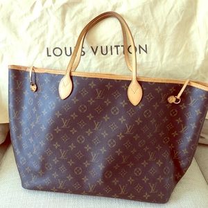 Louis Vuitton GM Neverfull Authentic
